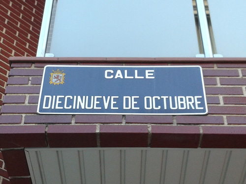 placa de nom de carrer