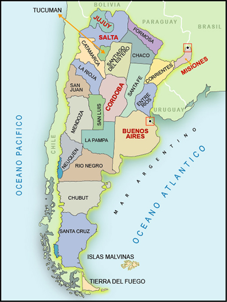Províncies d’Argentina